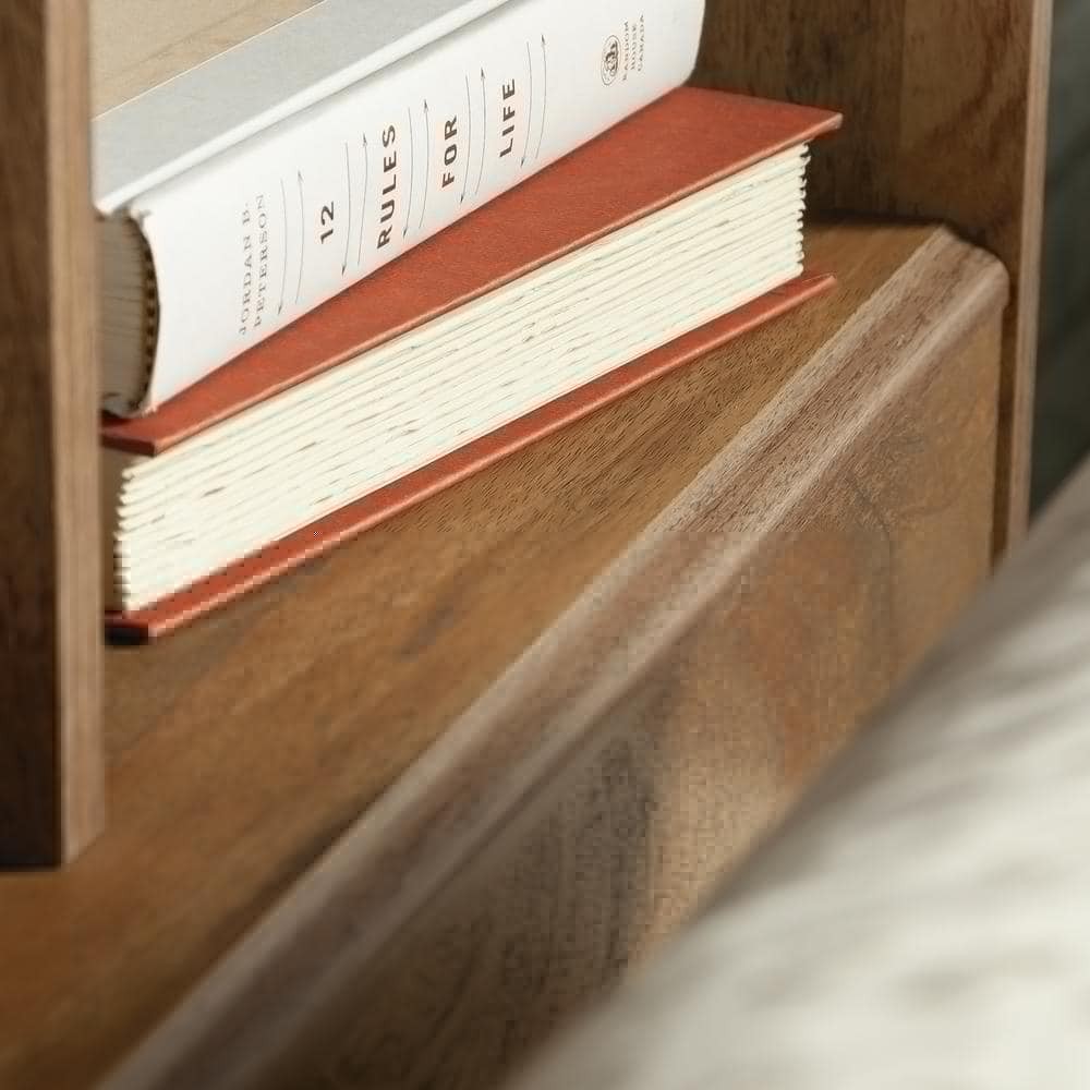 Sauder River Ranch Sindoori Mango Full/Queen Engineered Headboard with Storage
