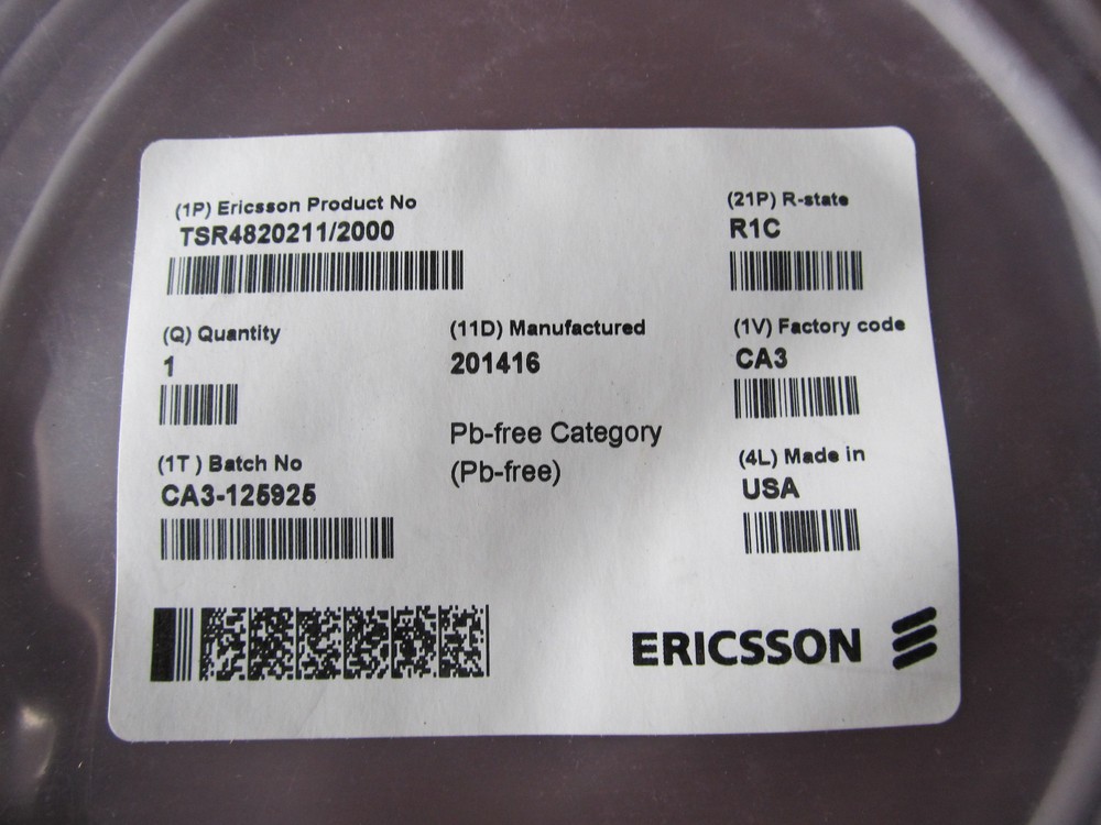New Ericsson TSR4820211/2000, Connection Cable