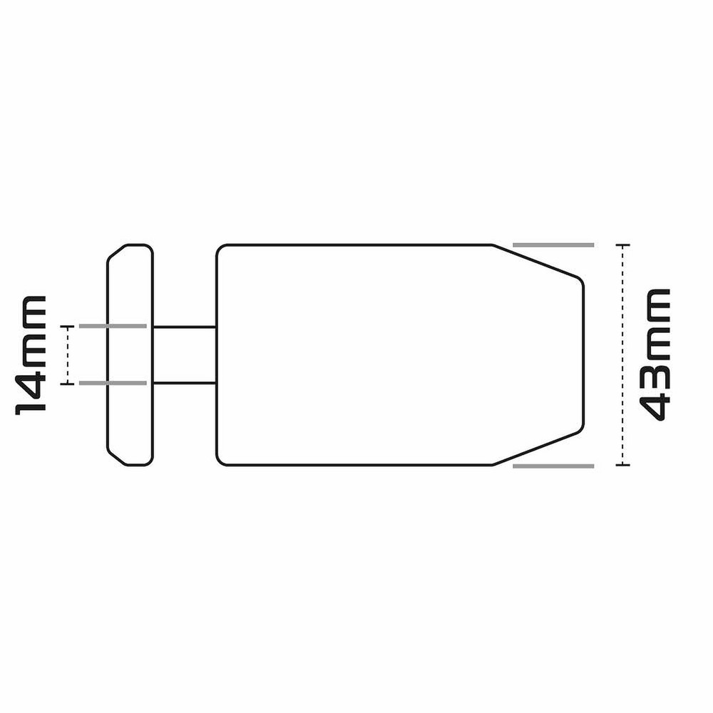 Motorcycle Disc Lock > Oxford Patriot 14mm Pin Compact Security