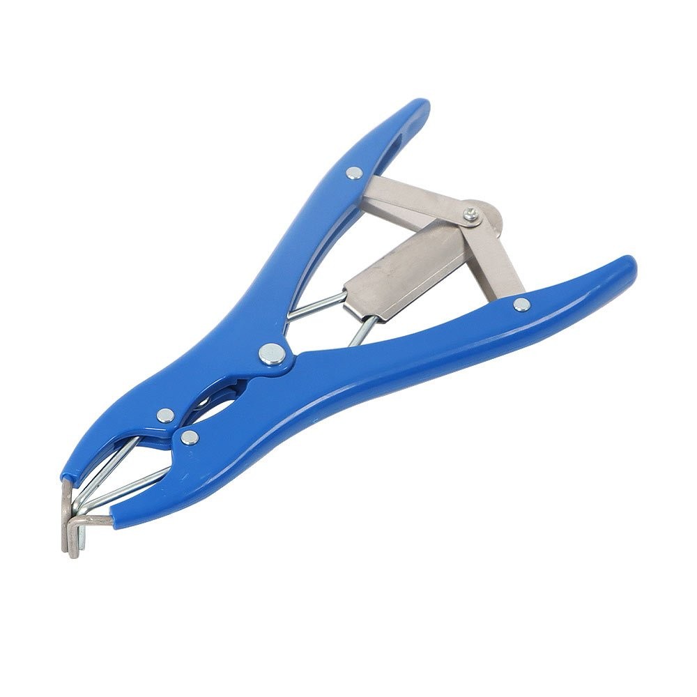 Elastrator Castration Plier W/ 100 Rubber Rings Applicator Castrator Ring Green