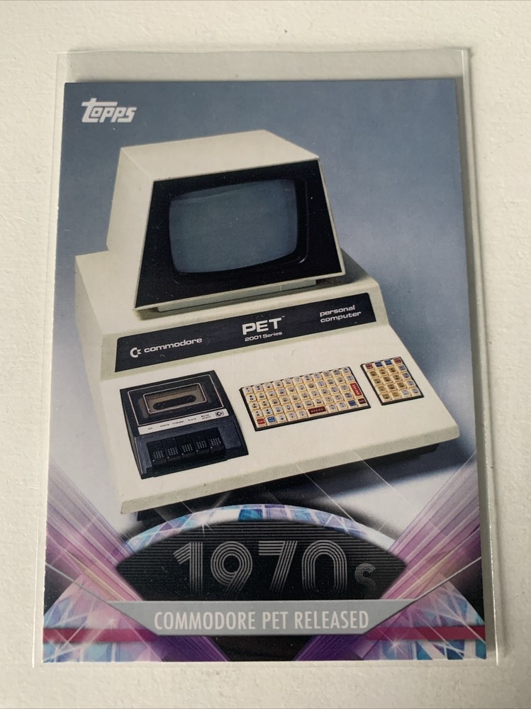 Commodore Pet Released 2011 Topps American Pie Trading Card #127