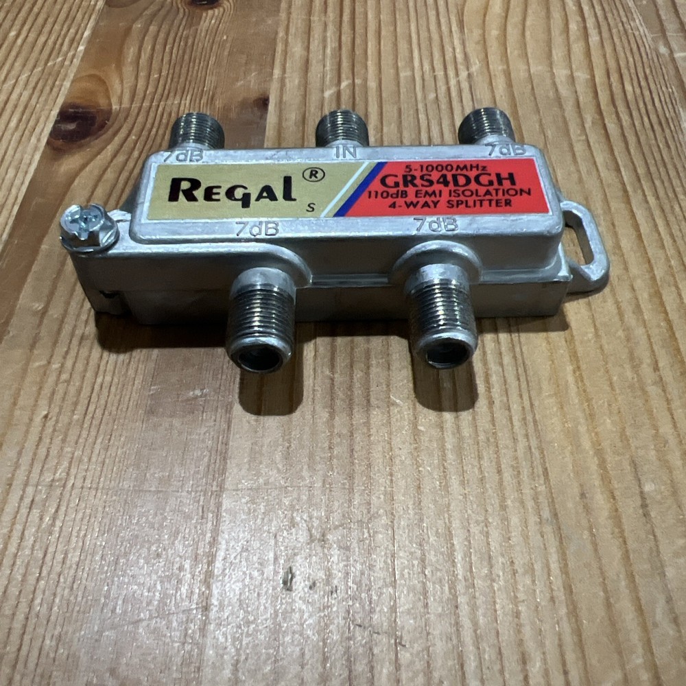 Regal GRS4DGH 4-Way Splitter