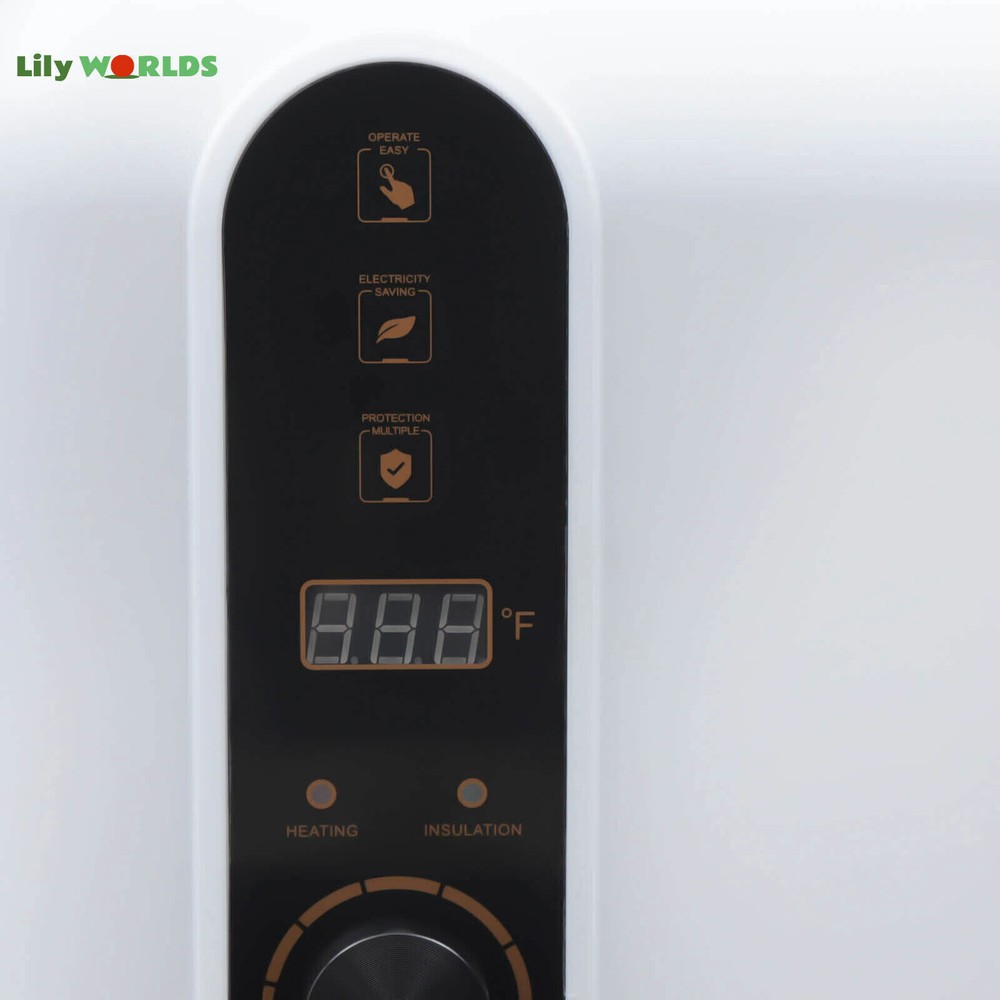 Electric Mini-Tank Water Heater Under Sink Water Heater with USA Cord Plug 1.5kW