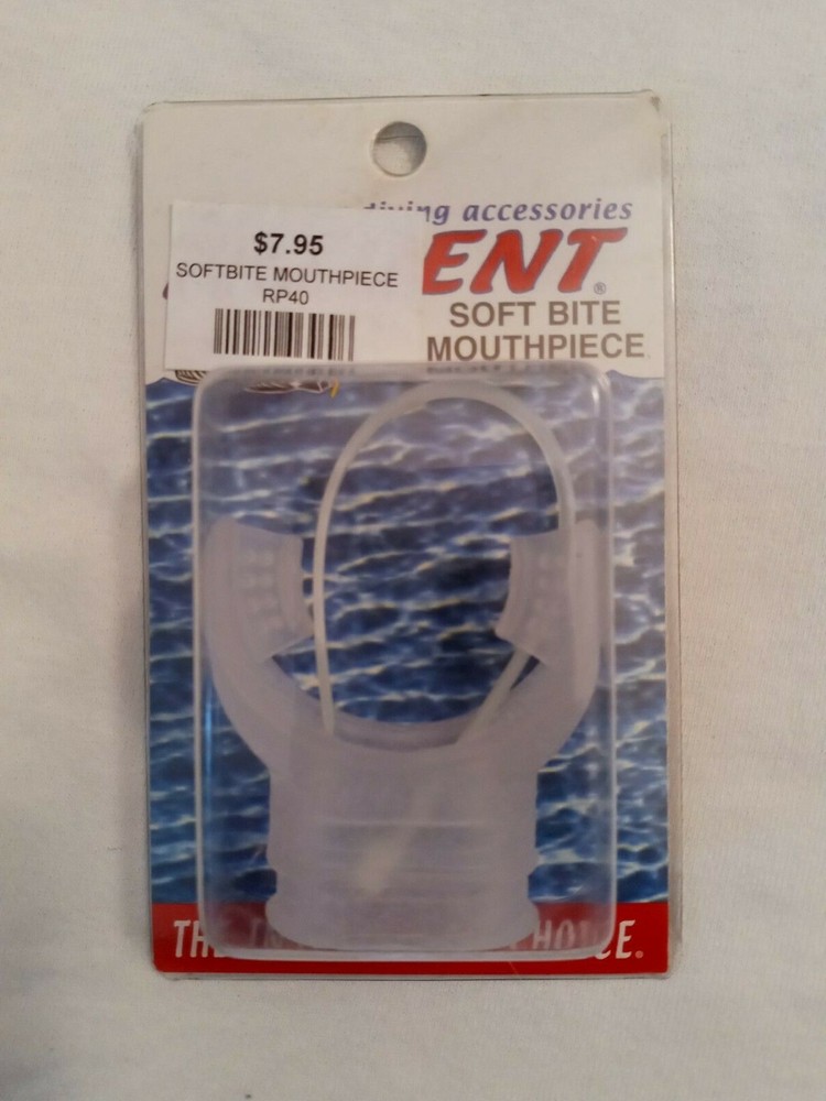 Trident Scuba Diving Snorkel Silicone Softbite Mouthpiece
