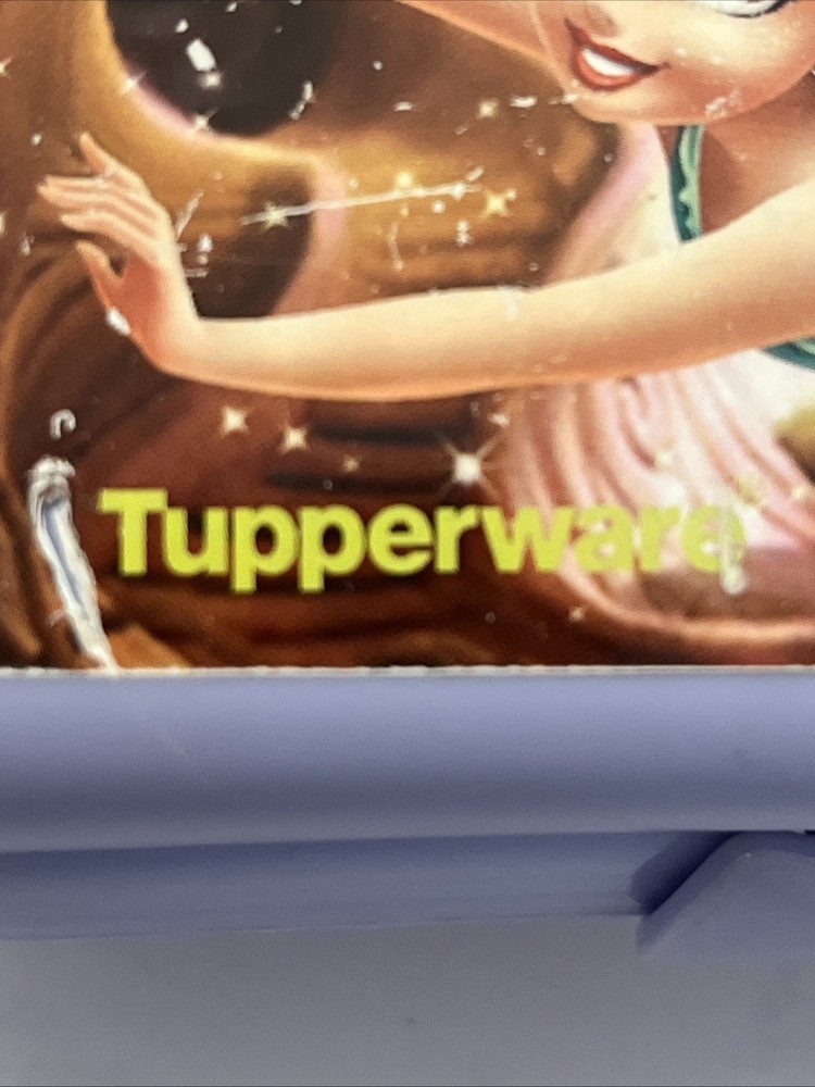 Tupperware SANDWICH KEEPER/ tinkerbell