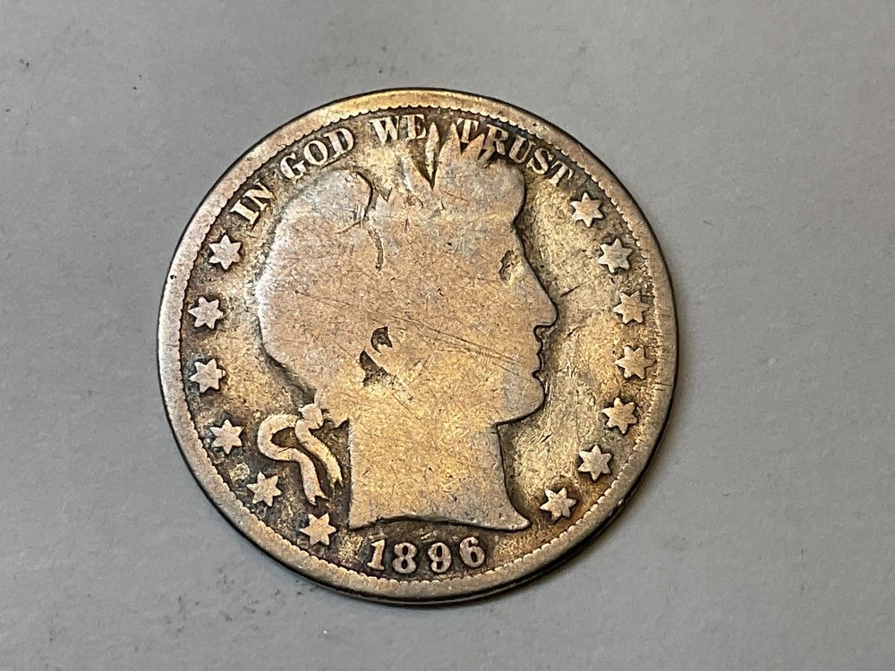 1896-P Barber Half