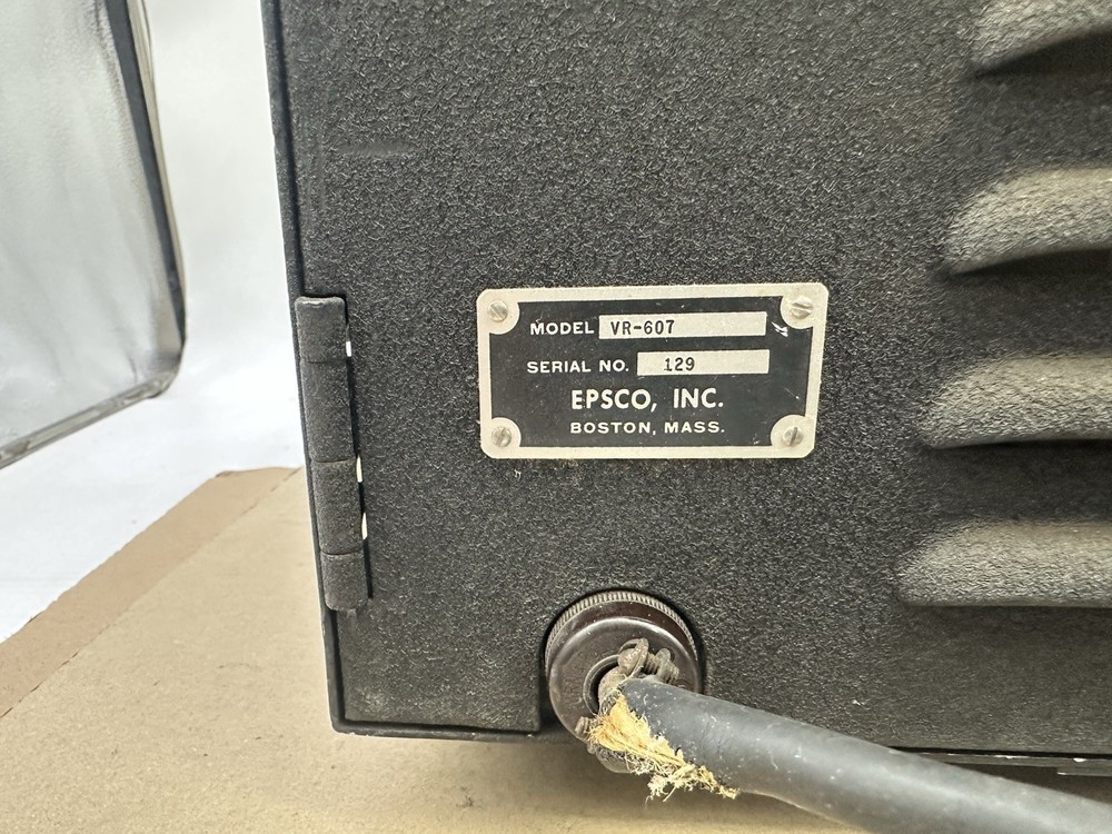 Epsco Secondary Standard Voltage Reference Source Model VR-607 Untested*