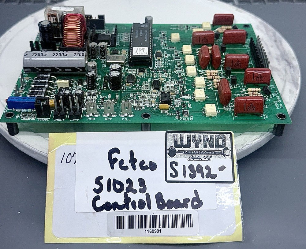 (NEW) Fetco Control Board Part # 51023