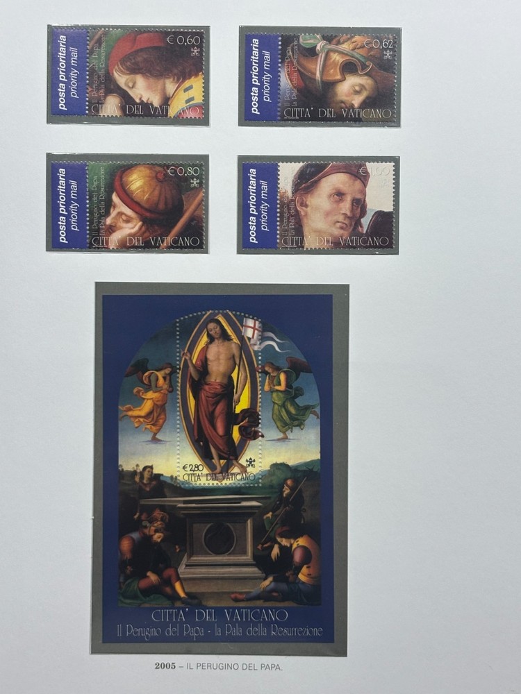VATICAN 2005 - COMPLETE VINTAGE without mini sheets - MNH