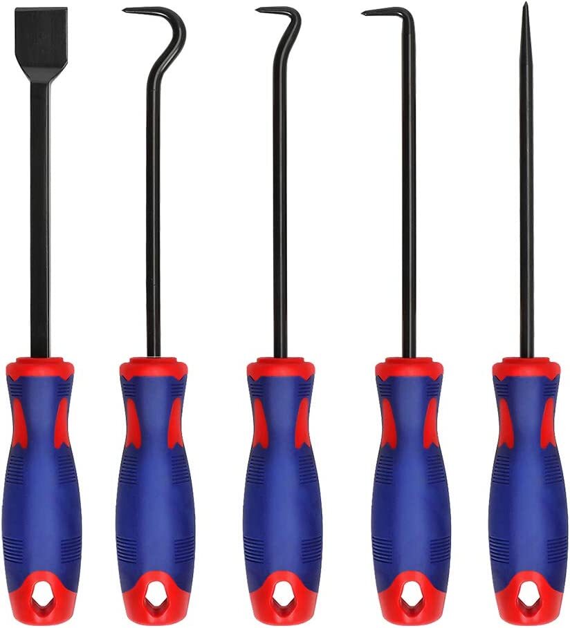 WORKPRO Precision 9 Pcs Pick and Hook Set W/Scraper Automotive Hand Tools Set