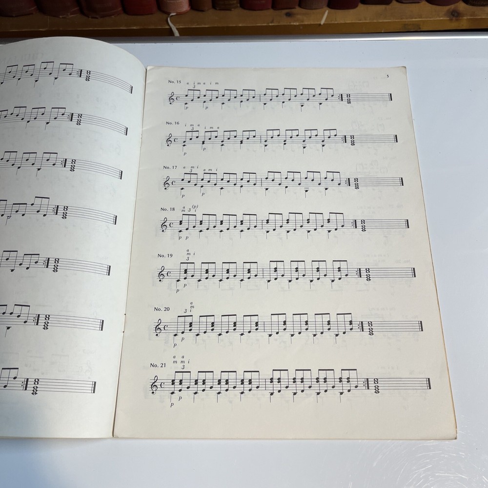 Classical Guitar Study Series Mauro Giulianis 120 Studies For Right Hand Develop