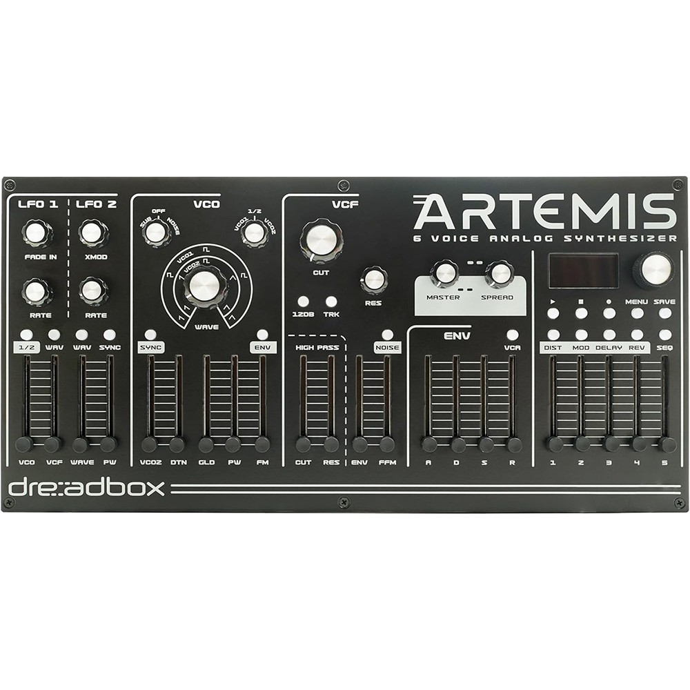 Dreadbox Artemis 6-voice Desktop Polyphonic Analog Synthesizer