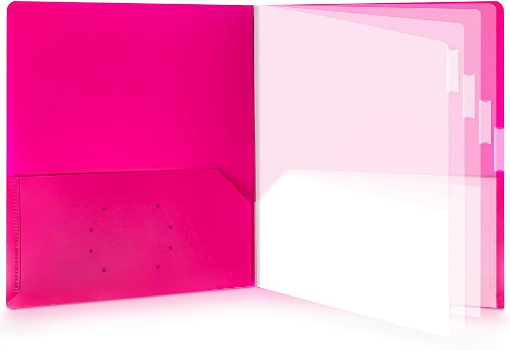 10 Poet Folder - Double-Sided Multi Poet Folder - Letter Size