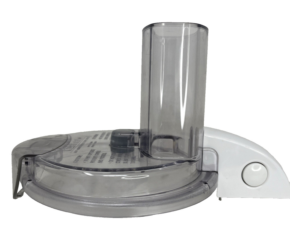 Cuisinart Elite Food Processor MFP-108 Replacement Lid Cover Only White Handle