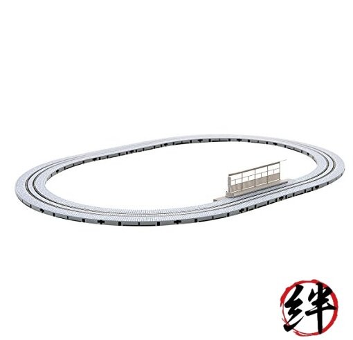 TOMIX N Gauge Wide Tram Mini Rail Set Basic Set Rail Pattern MA-WT Cobblestone