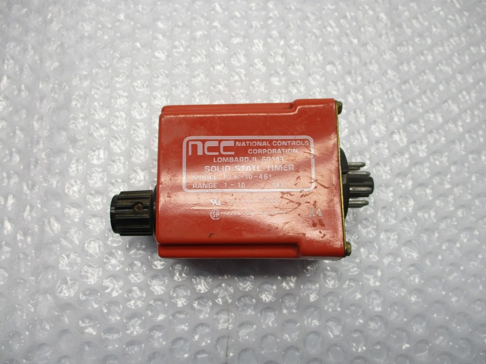 NATIONAL CONTROLS T1K-10-461 TIMER RELAY NSNP