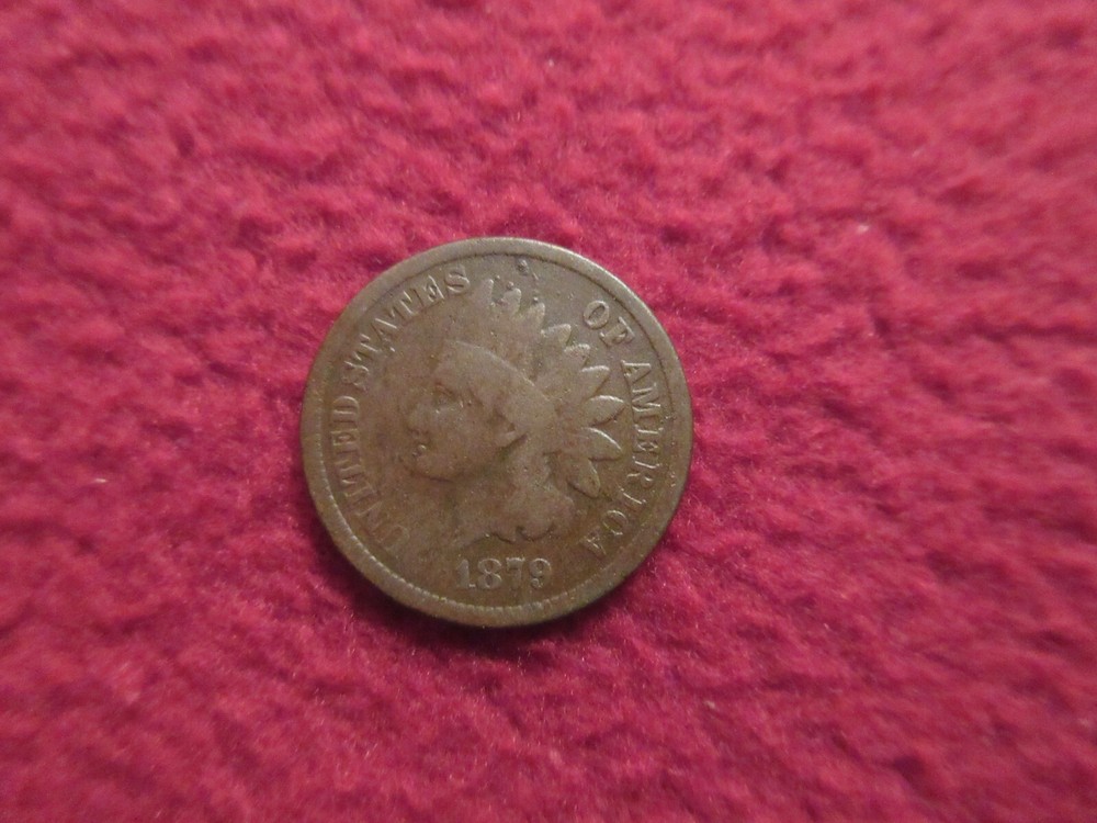 1879  DATED  INDIAN CENT ORIGINAL