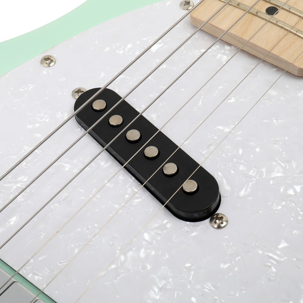 6 String Mini Electric Guitar Kit with 5W Amplifier Bag Strings Strap Plectrum