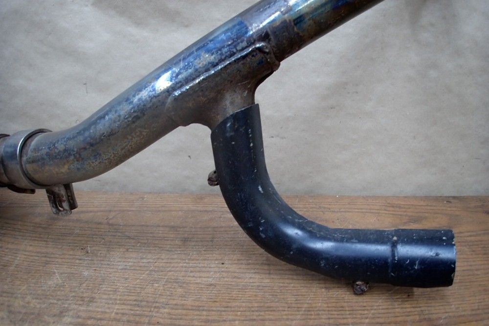 HARLEY DAVIDSON CHROME SCREAMIN EAGLE II EXHAUST PIPE HEADER MUFFLER