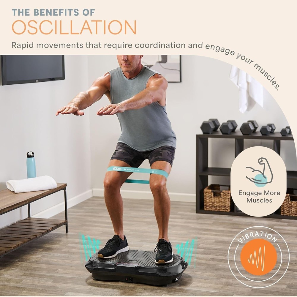 Vibration Plate Exercise Machine for Lymphatic Drainage,Muscle Activation