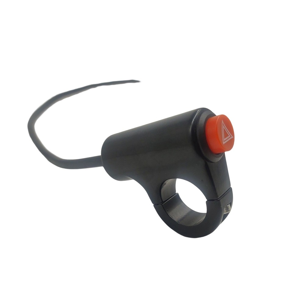 7/8" Motorcycle Handlebar Push Button Switch Hazard Light Switch ON OFF (22mm)