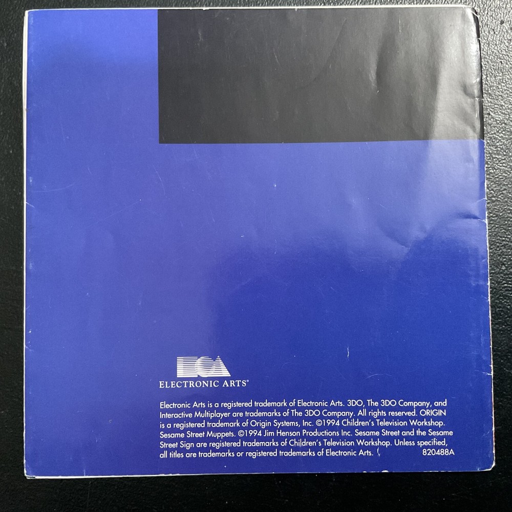 Electronic Arts EA Panasonic 3DO Insert Only