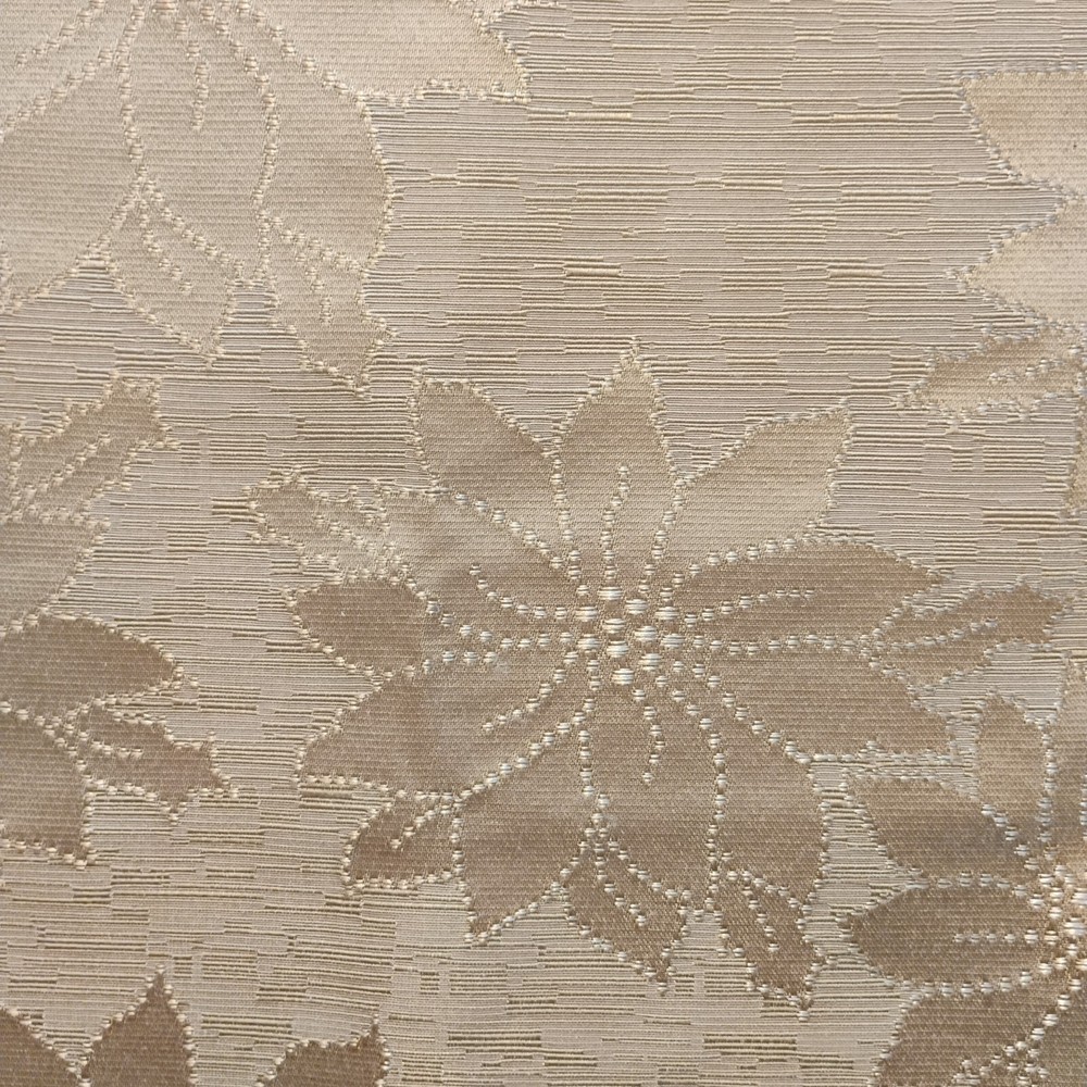 Christmas Gold Poinsettia Runner