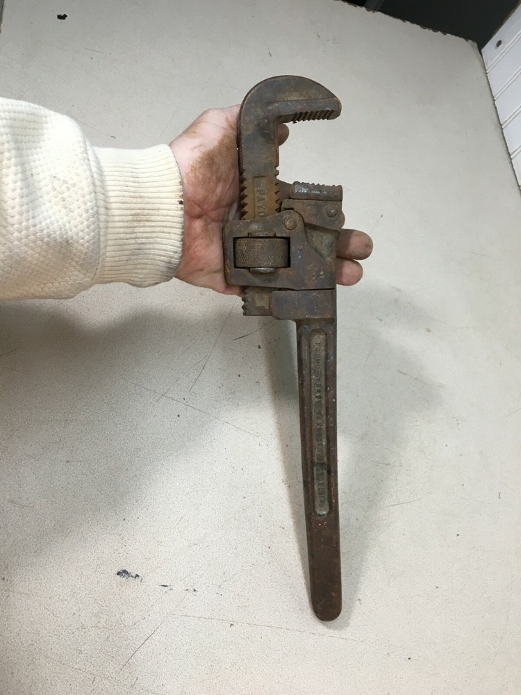 Vintage #14 Rigid Trimo Pipe Wrench