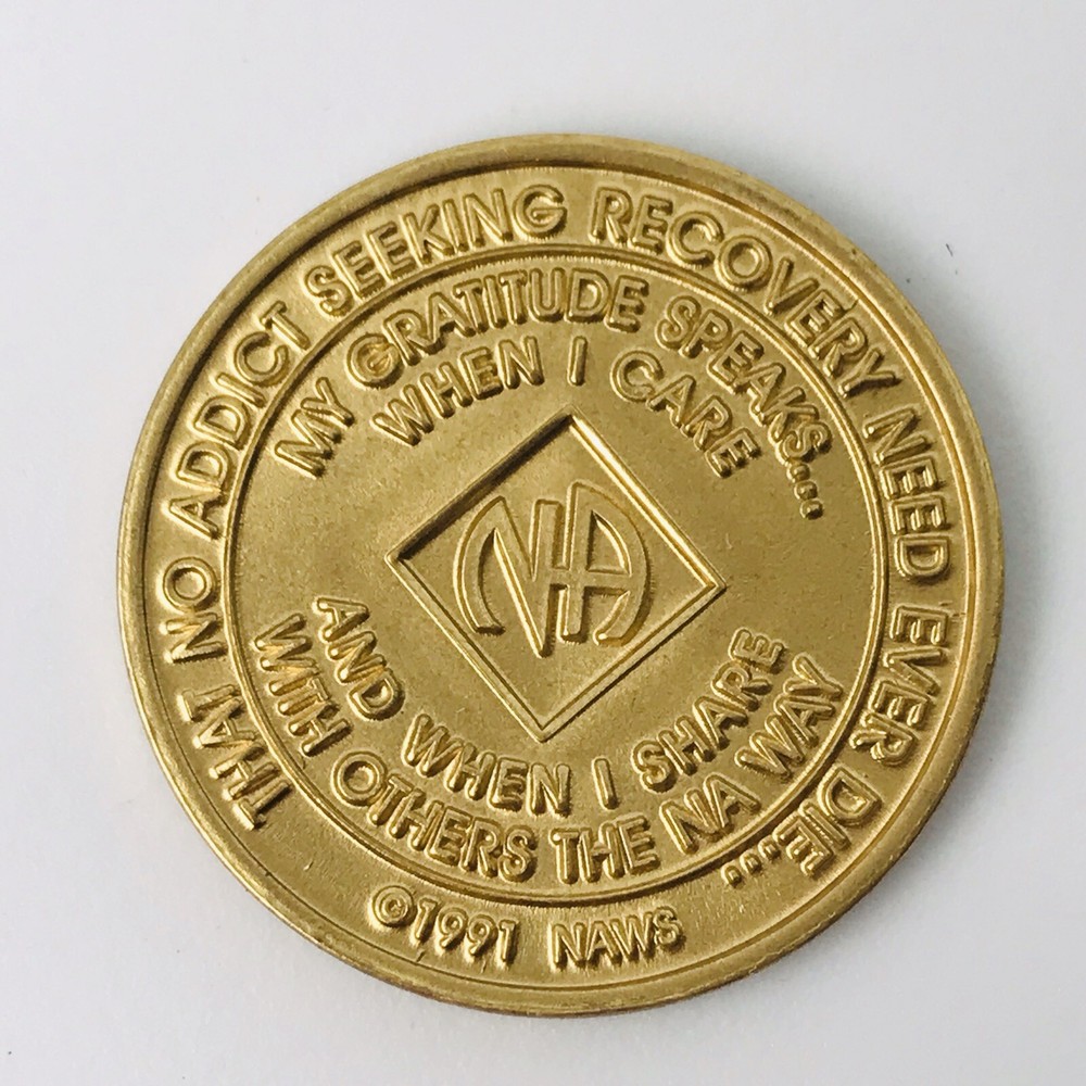 Narcotics Anonymous Eternity Medallion English NA Token