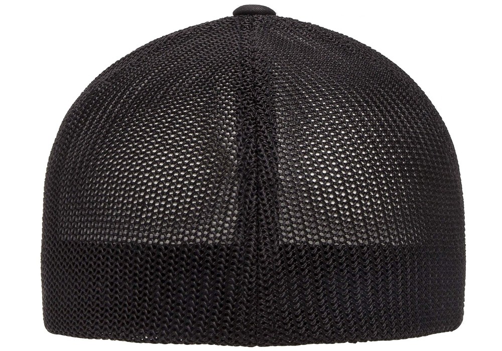 Flexfit Men's one_Size Trucker Cap, Black, Alpha