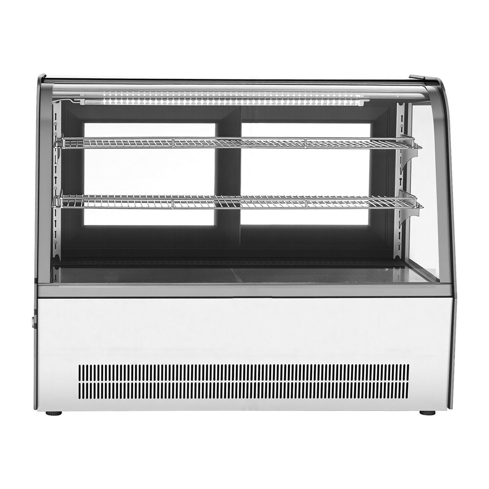 5 Cu Ft Refrigerated Display Case 2 Tier Cake Pastry Fridge