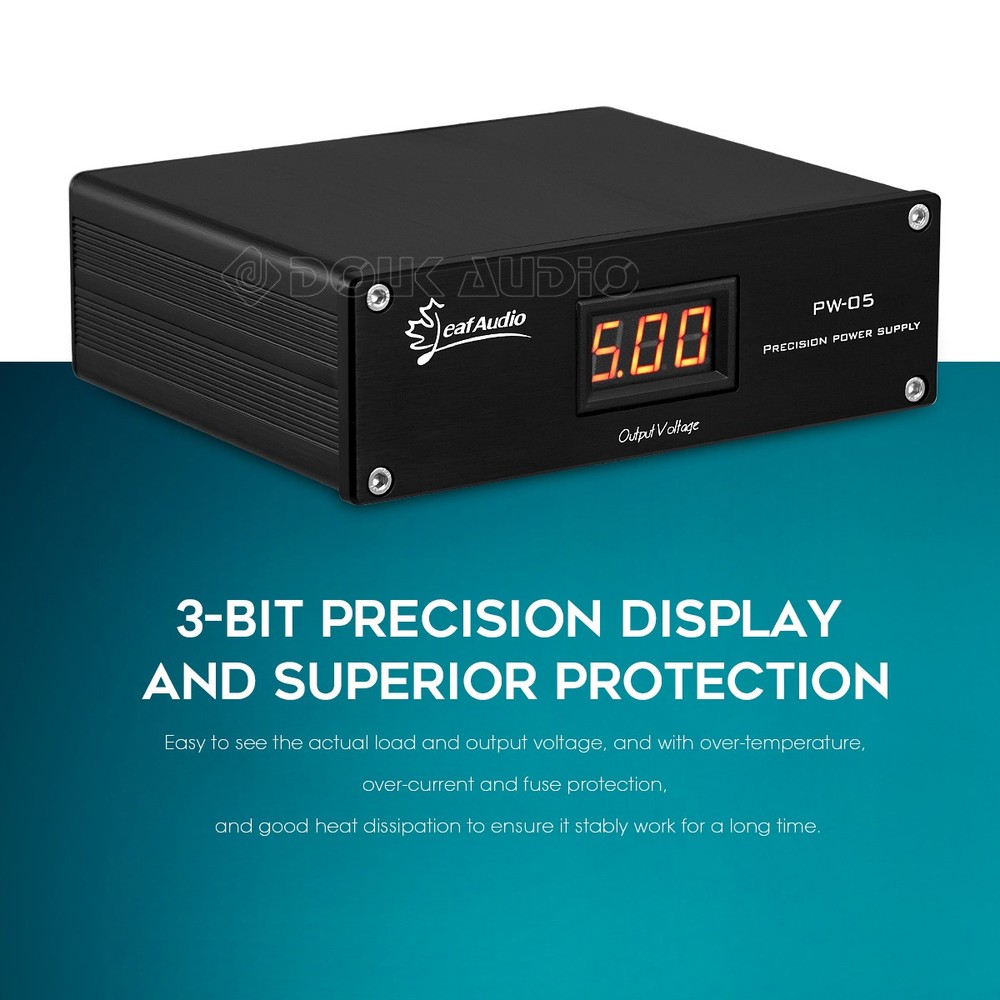 Regulated Linear Power Supply USB/DC 5V/12V for HiFi Audio XMOS USB interface
