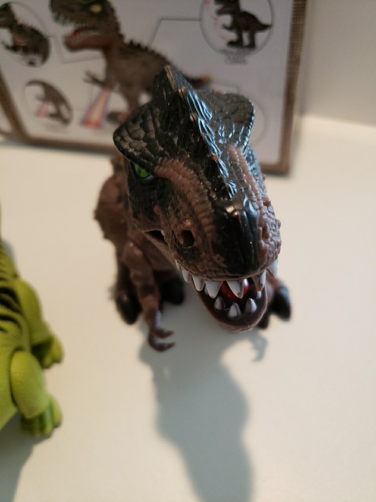 Dinosaurs 2 Pack Simulation Electric Dinosaurs New Walking