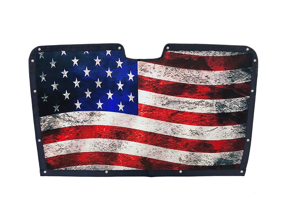 Premium Old Glory Mesh Bug Screen Fits Peterbilt 387 by GrilleAdz