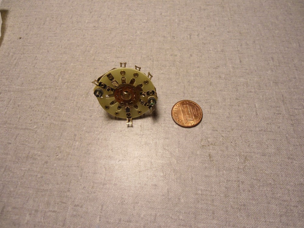 CENTRALAB ROTARY SWITCH 3518 3 Pole , 5 Pos