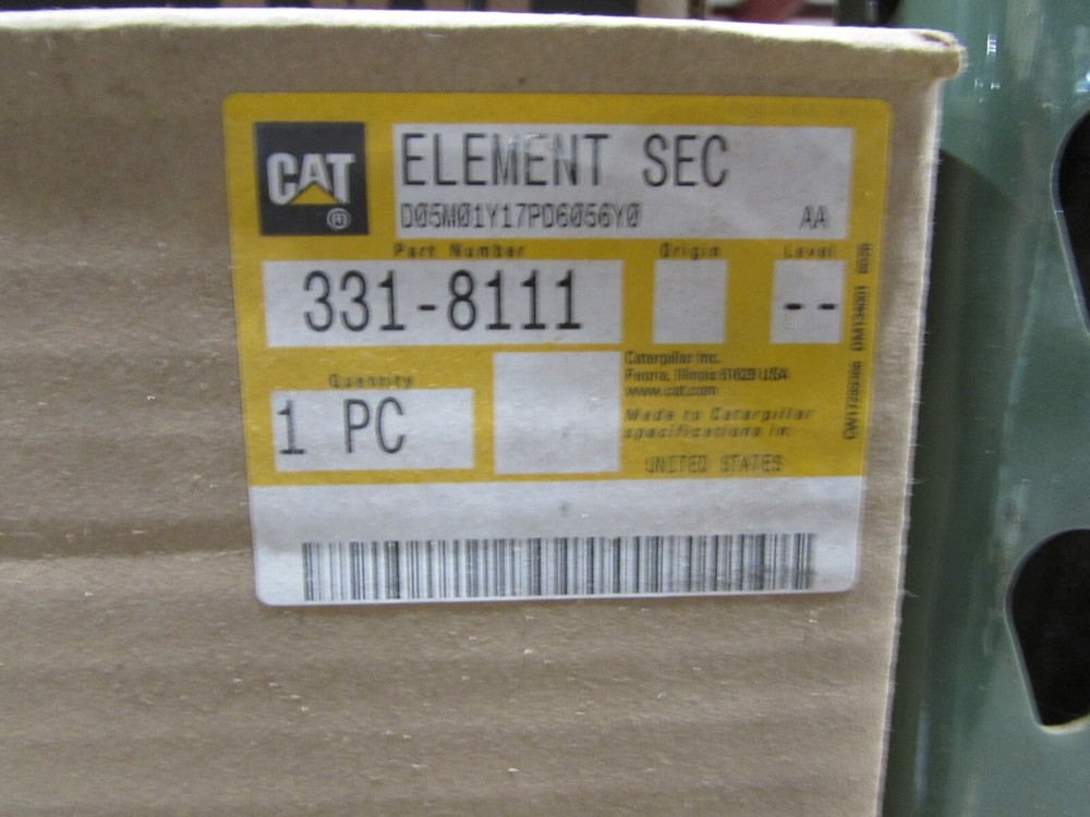 1 NEW CAT CATERPILLAR SECONDARY AIR FILTER ELEMENT PART # 331-8111