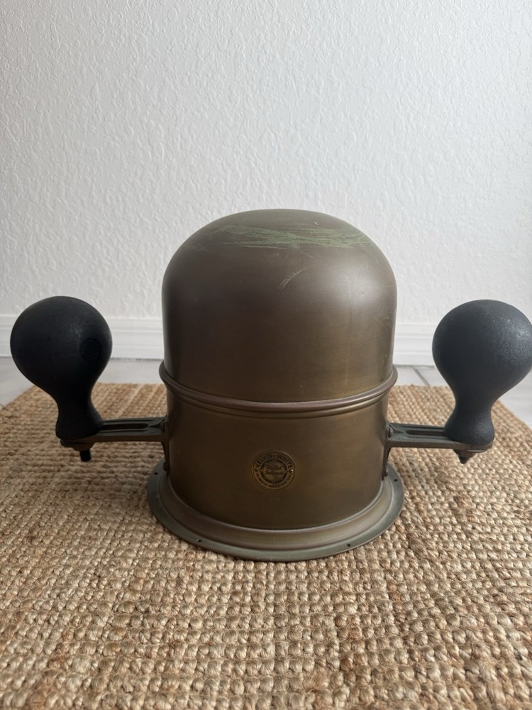 Vintage Solid Brass Nautical Binnacle Housing Ships Compass Nautical Maritime