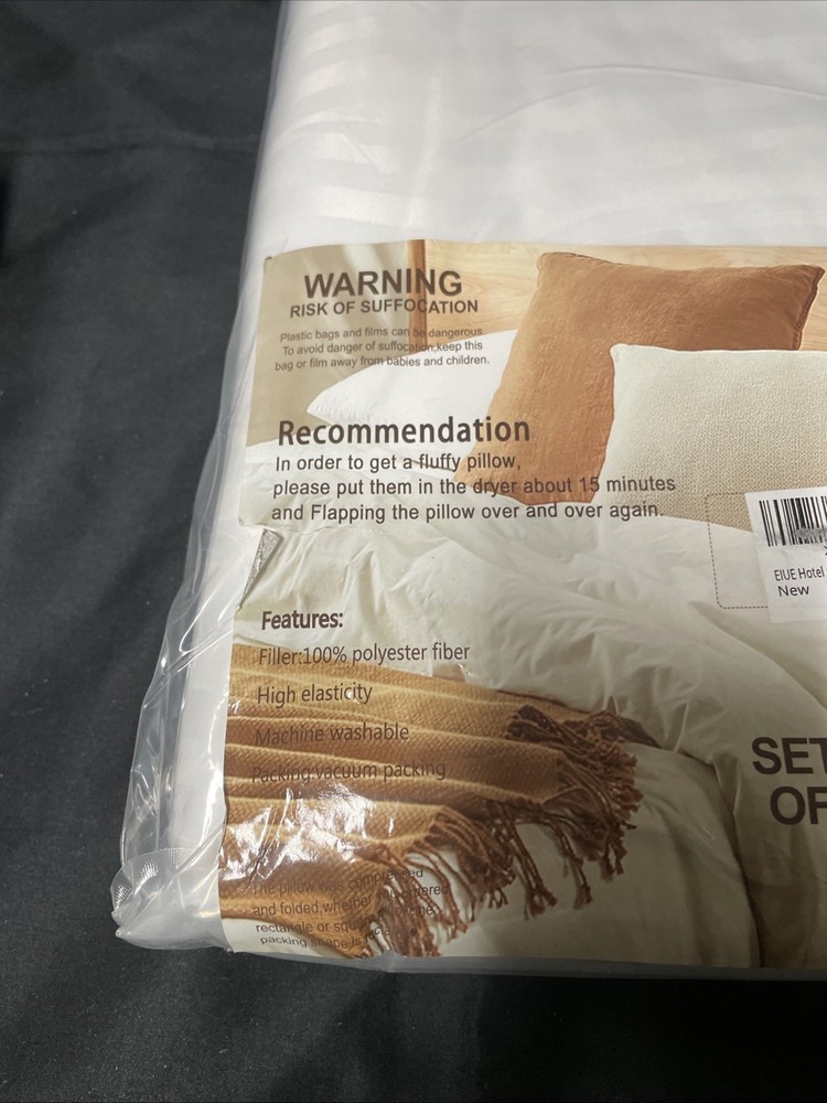 Eiue Fiber Filled Pillows (2)