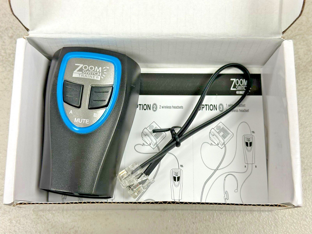 Zoom ZM-ZMS-TRAINER Training Adapter Switch For Headsets