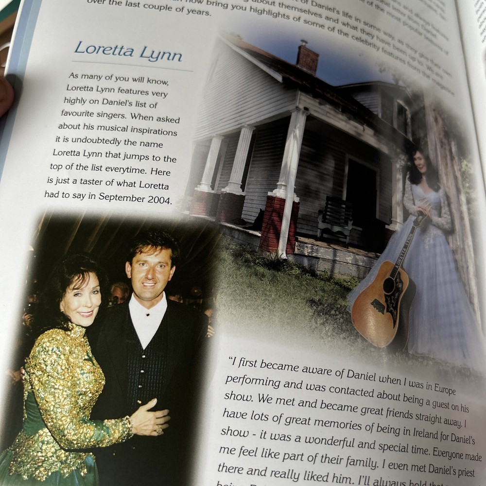 Daniel O'Donnell Official Tour Program Programme 2006 Loretta Lynn