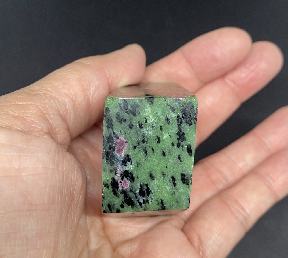 Ruby In Zoisite Genuine Polished Stone From Africa 115g