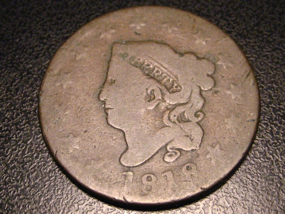 1818 Coronet Head Large Cent