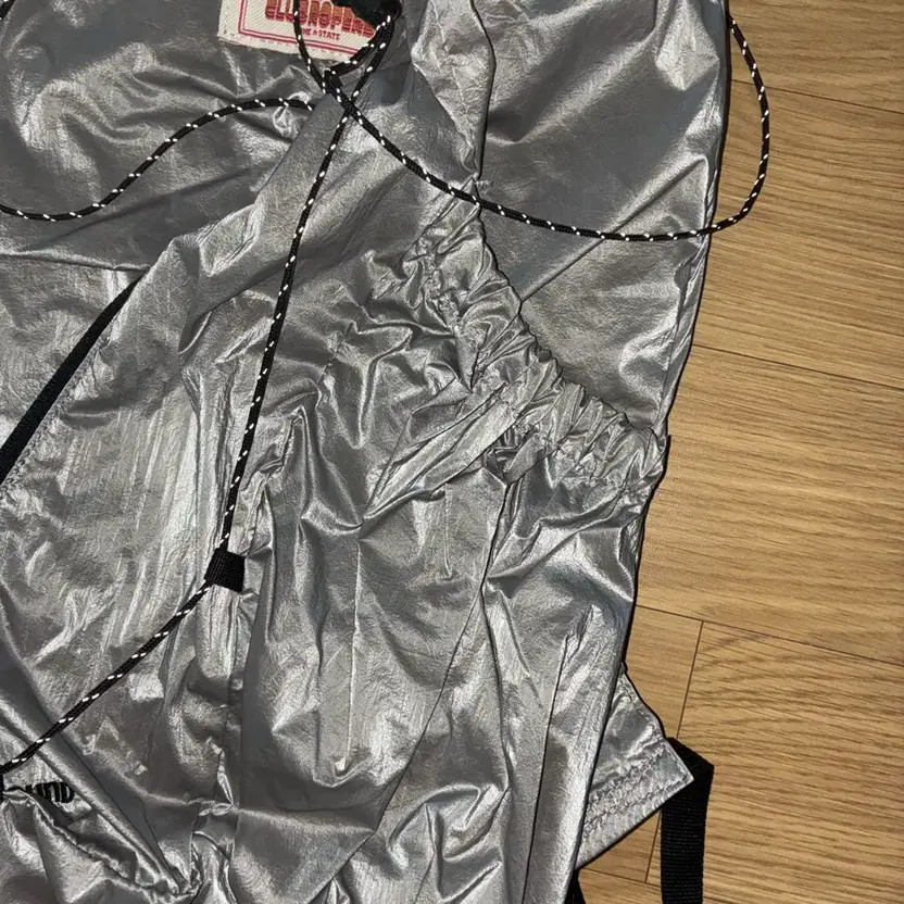 Sand Sound String Backpack Silver