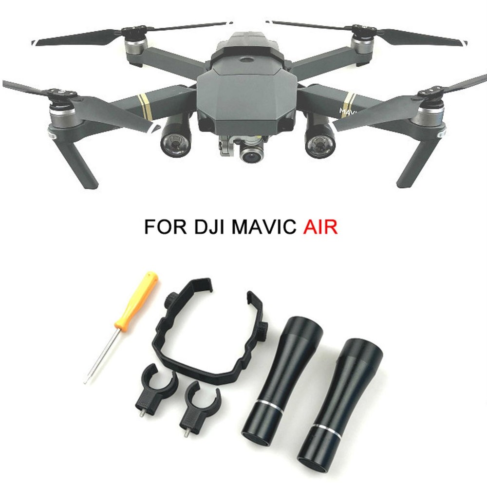 Adjustable LED Flashlight Flying Night Headlight Spotlight For DJI Mavic Pro C