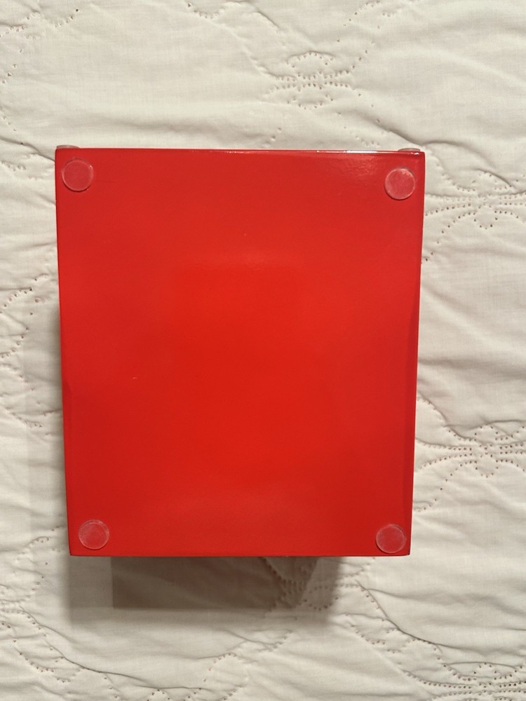 Jonathan Adler Tissue Box Cover Red