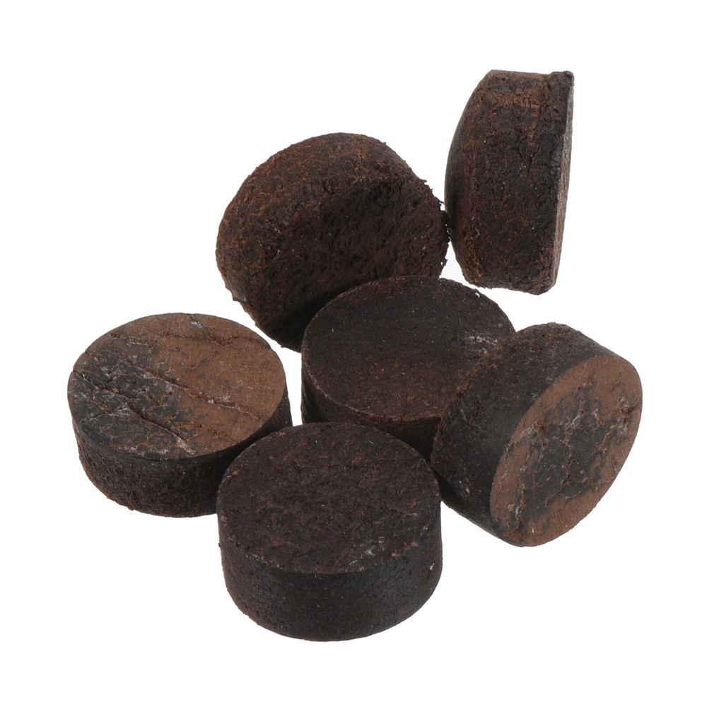 12mm Billiard Stick Tips, 12pcs Snooker Tip Stick Tips, Brown