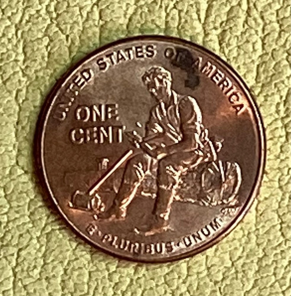 Error 2009 D lincoln cent