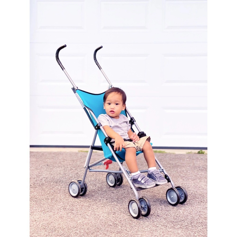Lightweight Umbrella Stroller for Toddlers, Turquoise, Compact Fold,
