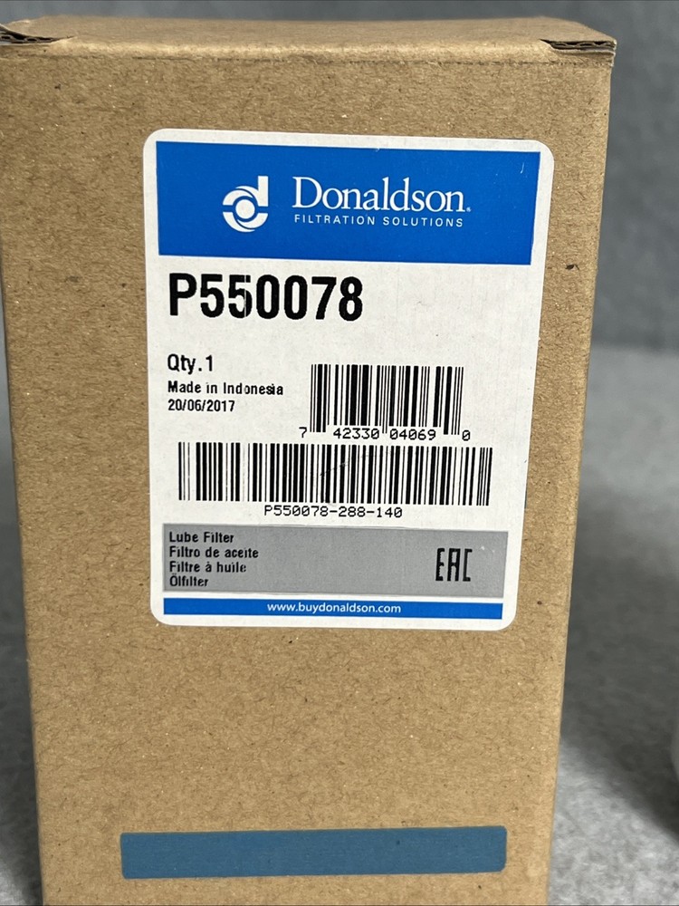 Donaldson Lube Filter P550078