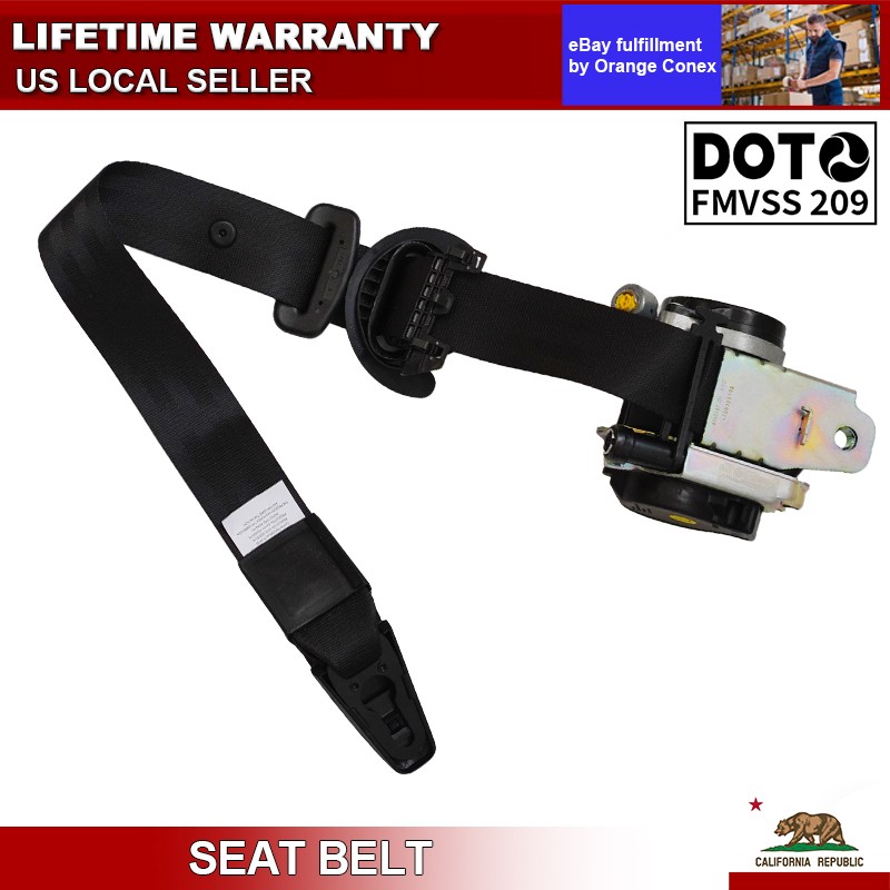 Front Left Driver Side Safety Seat Belt Audi A6 2012-2018 Retractor Assembly